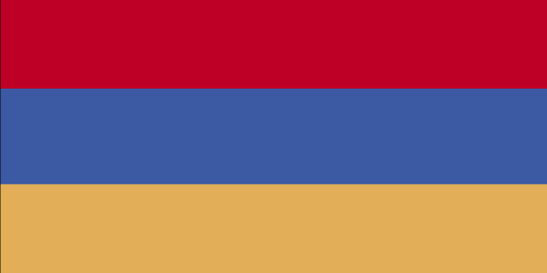 The flag of Armenia