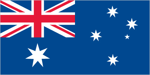 The flag of Australia