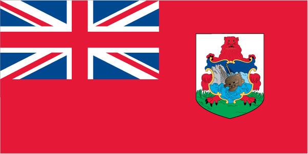The flag of Bermuda