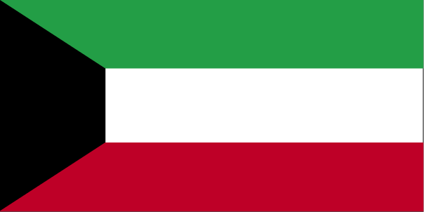 The flag of Kuwait