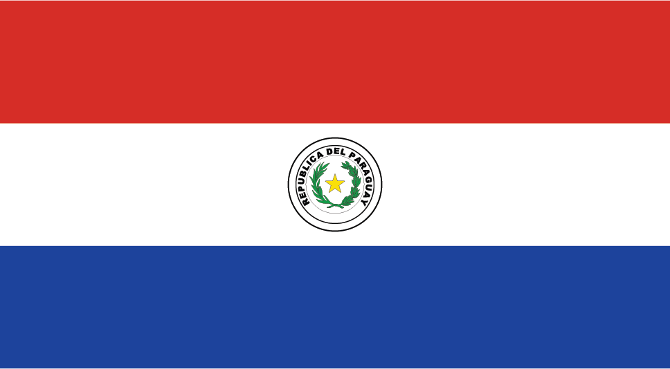 The flag of Paraguay