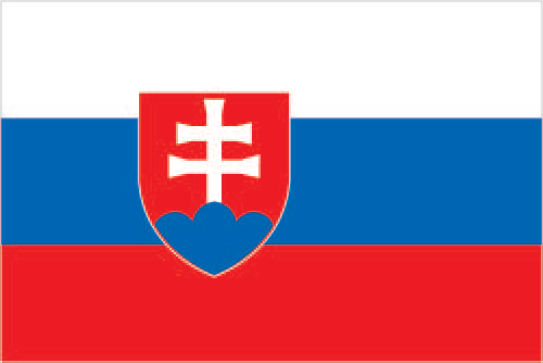 The flag of Slovakia