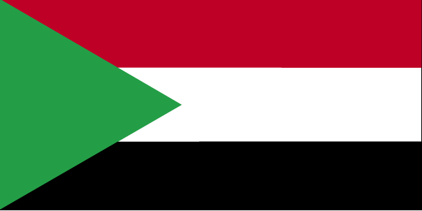 The flag of Sudan