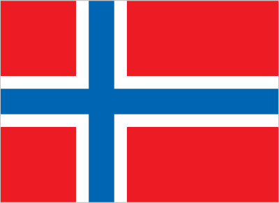 The flag of Svalbard
