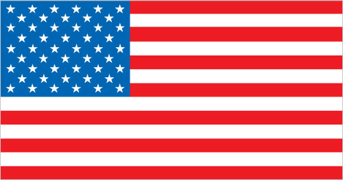 The flag of United States (USA)
