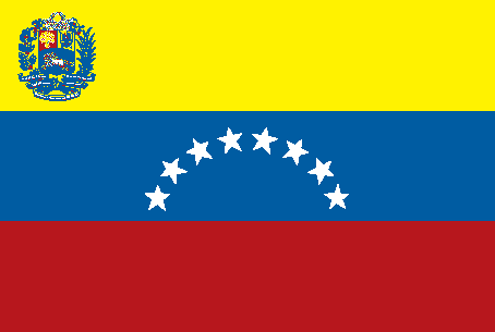 The flag of Venezuela