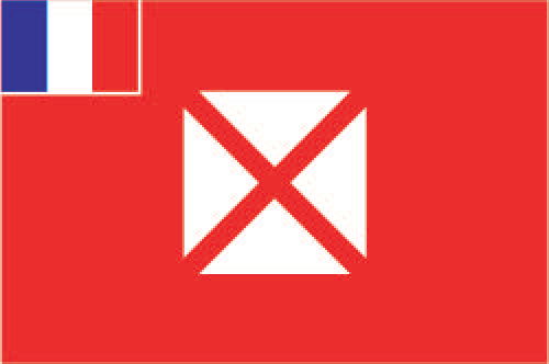 The flag of Wallis and Futuna