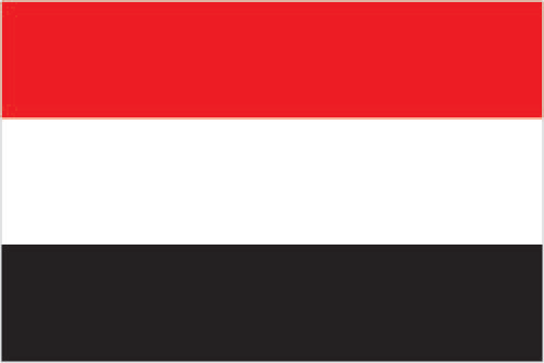 The flag of Yemen